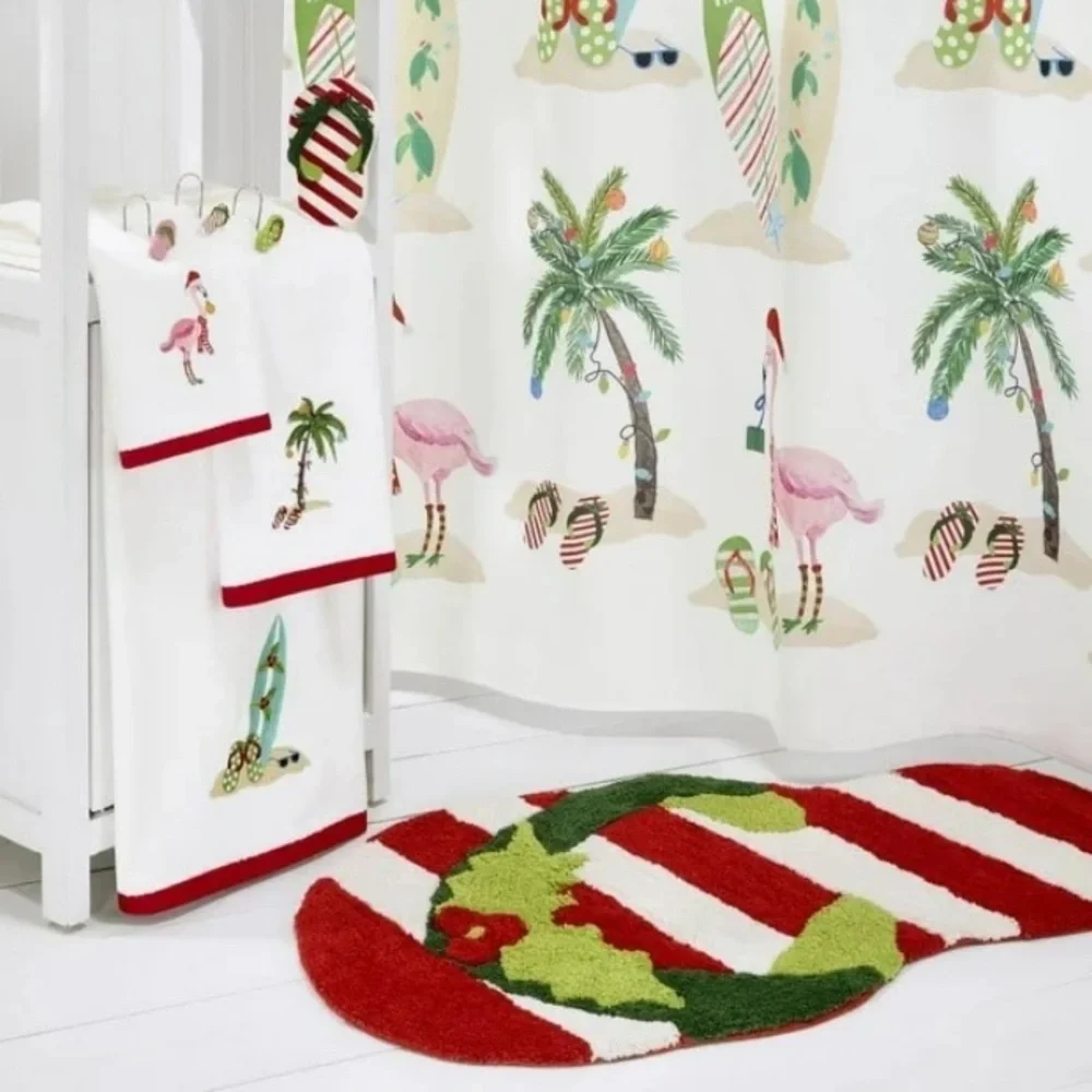 Festive Flip Flop Bathroom Tray AVANTI Brand New in Box Posh Hearts Annual Sale